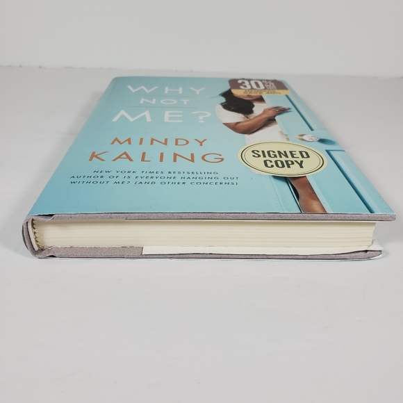 Signed Mindy Kaling Why Not Me Autographed Book - Picture 4 of 9